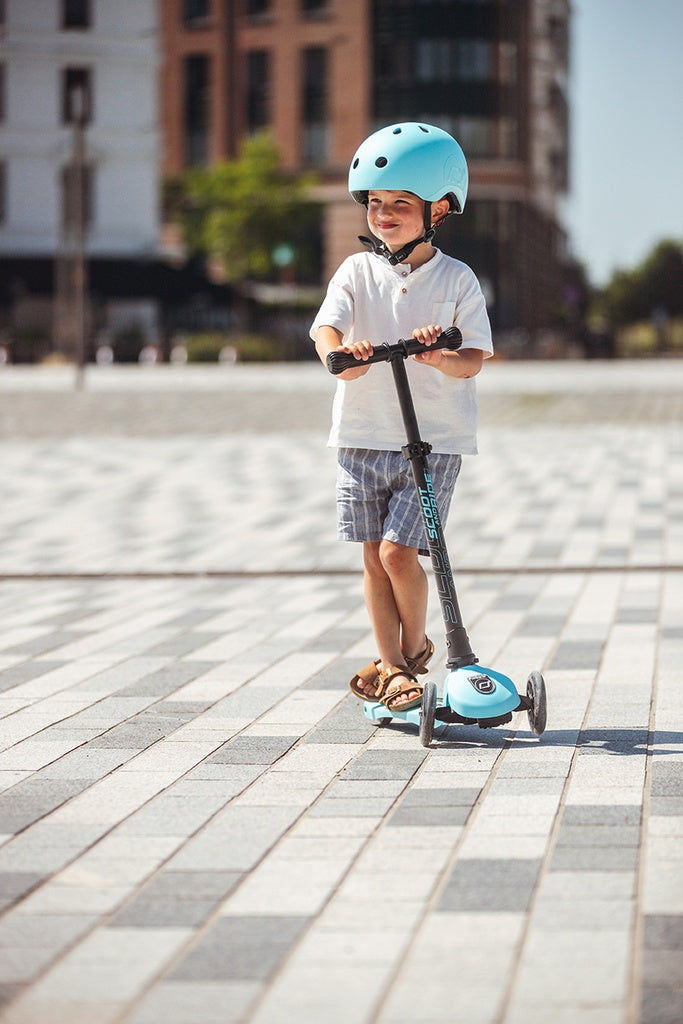 Scoot & Ride Highwaykick 3 LED - Blueberry