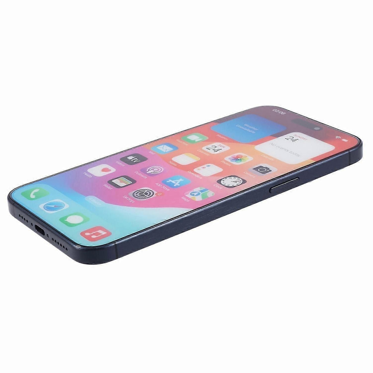 For Iphone 15 Pro Max Color Screen Replica Dummy Phone Display Fake 1:1 Scale Non-working Model Toy zxin
