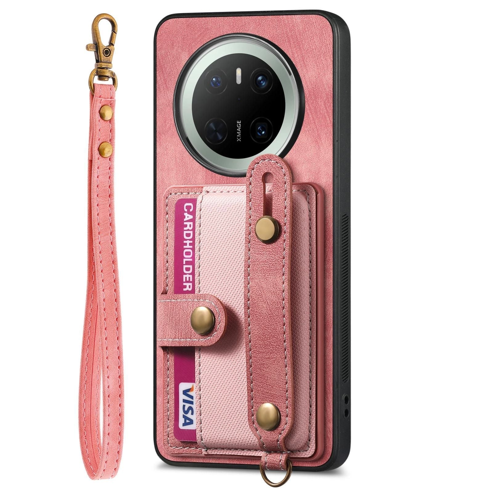 Retro Card Wallet Case For Huawei Mate 70