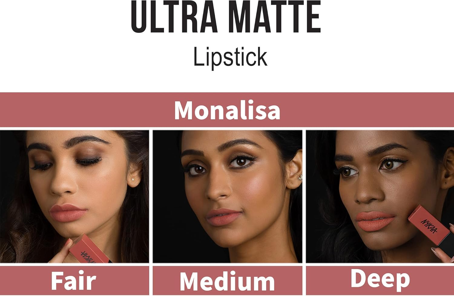 Nykaa Ultra Matte Lipstick Monalisa 09