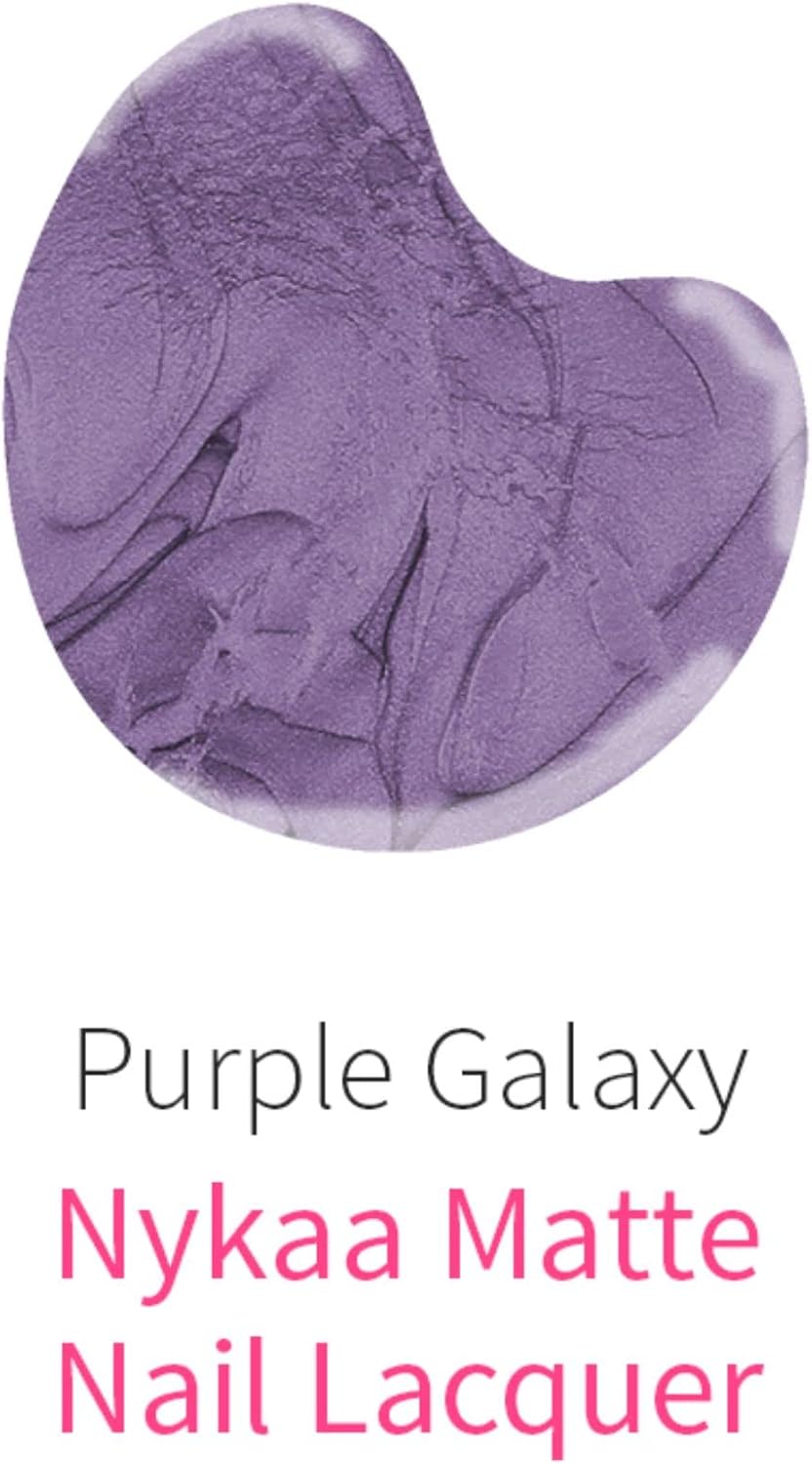 Nykaa Mirror Chrome Nail Lacquer Purple Galaxy Shade No. 178