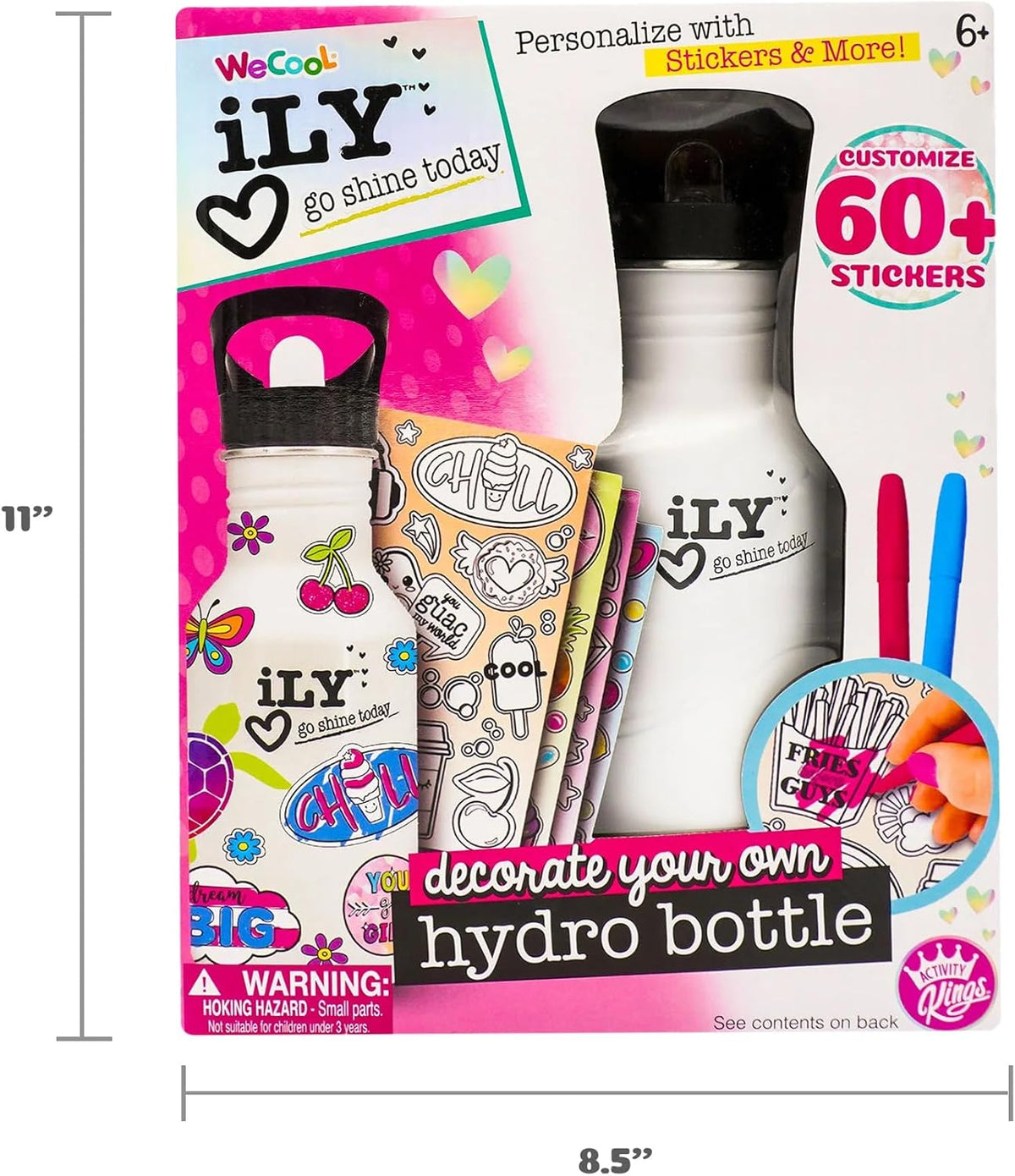 Activity Kings Decorate Your Own Hydro Bottle Kit