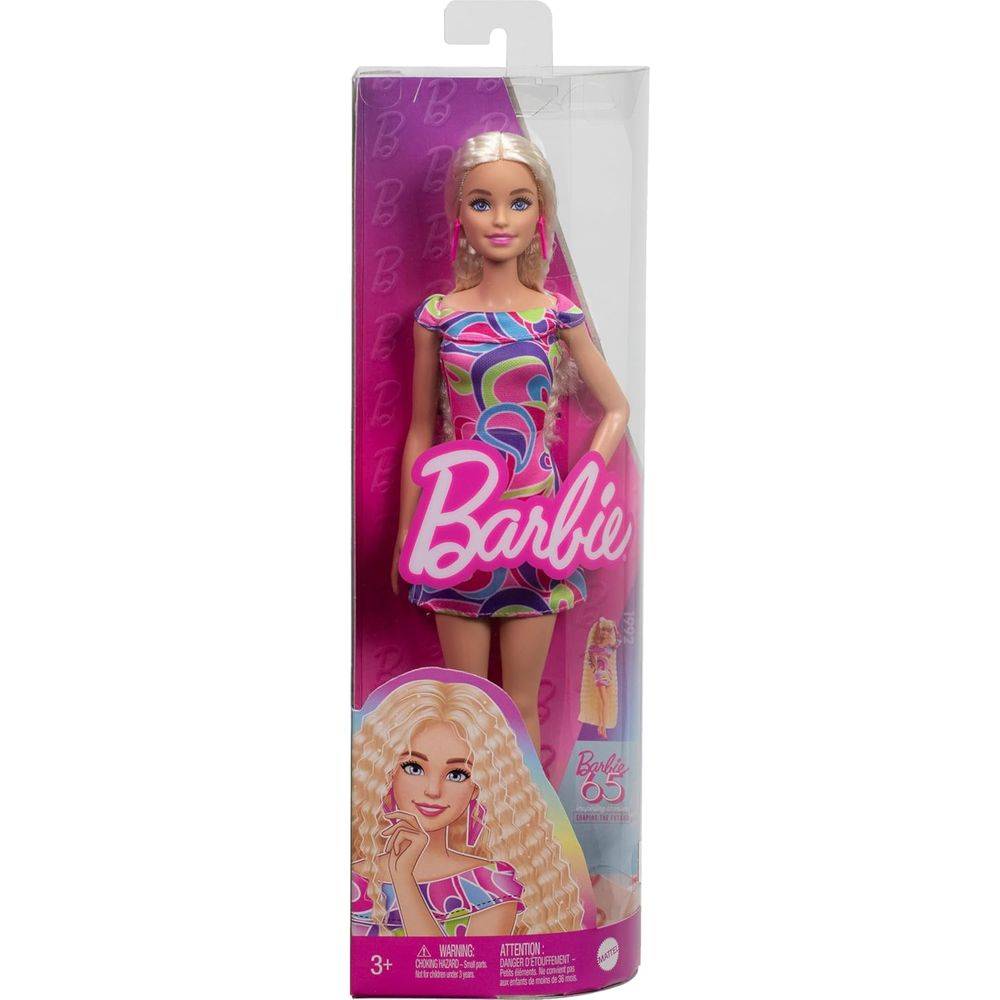 Barbie 65th Anniversary Fashionistas Totally Hair Blonde Doll, 30cm