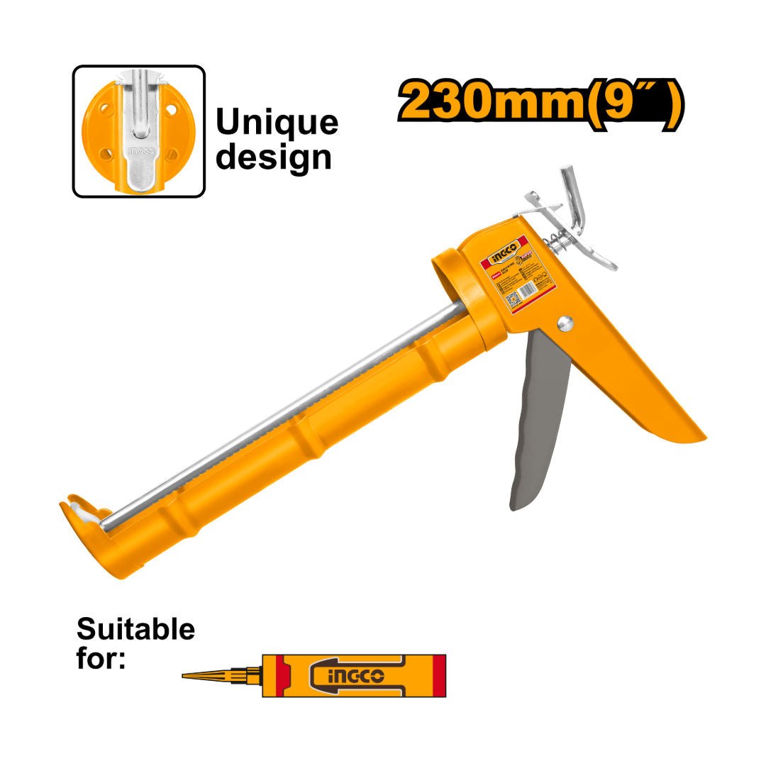 INGCO Caulking Gun, 9", 230mm Length