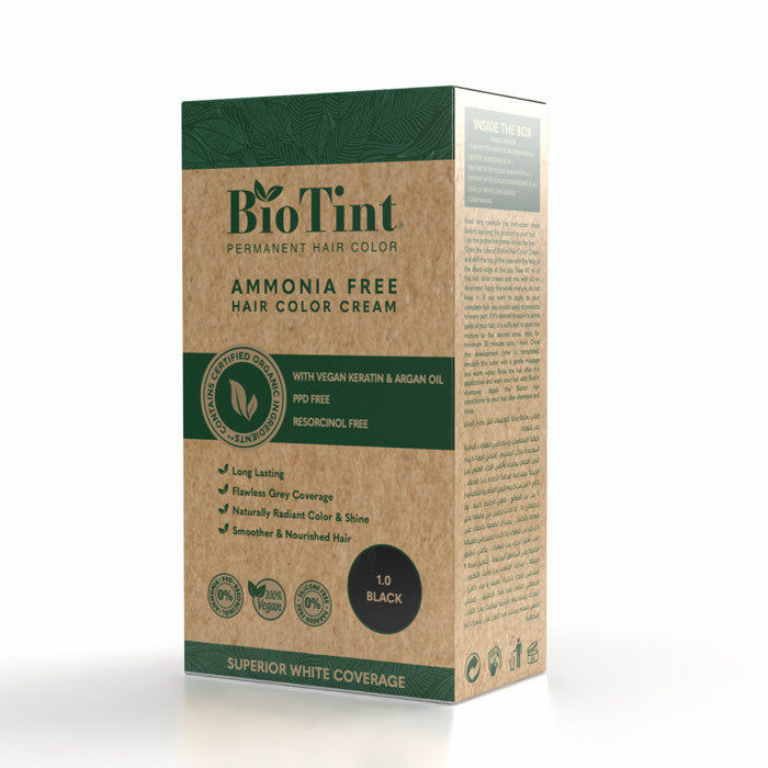 Biotint Permanent Hair Color 1.0 Black 1'S 191078