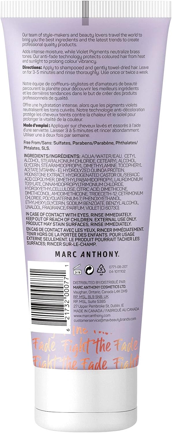 Marc Anthony Complete Colour Care Purple Mask 200G
