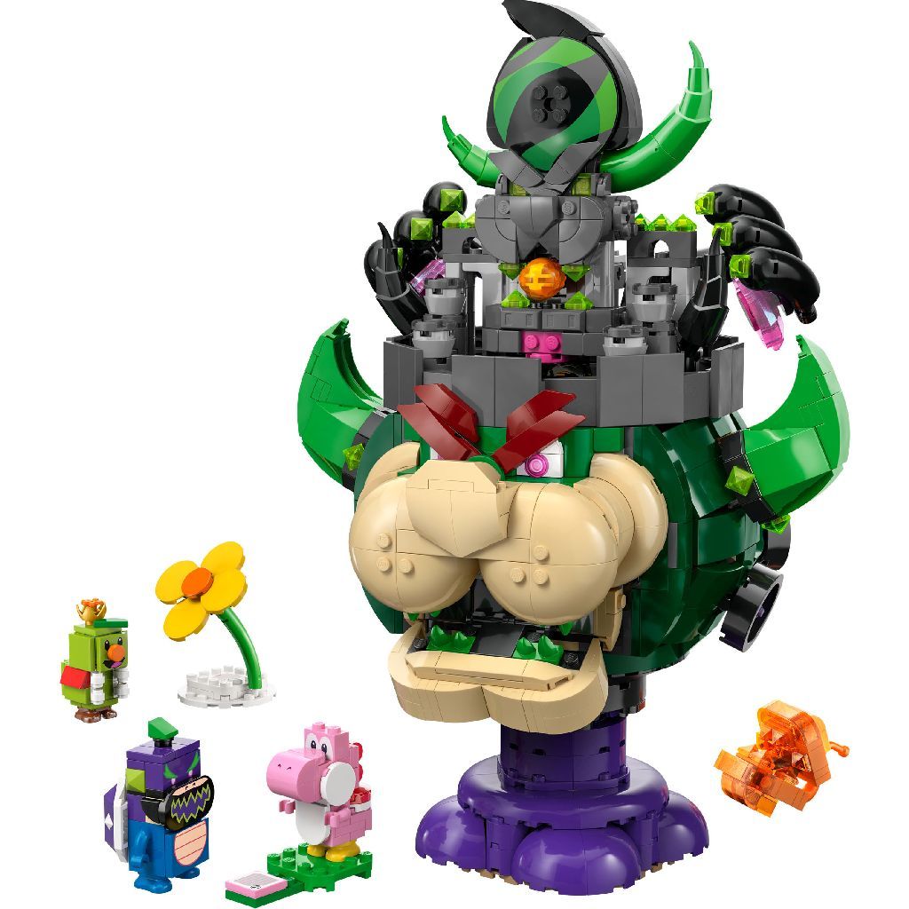 LEGO Super Mario Prince Florian & Castle Bowser Building Set for Ages 9+, 1,251 Pieces