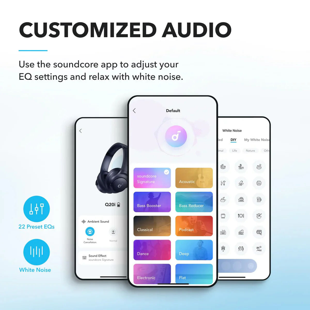 Anker Soundcore Q20i Wireless Hybrid Noise Cancelling Headphones
