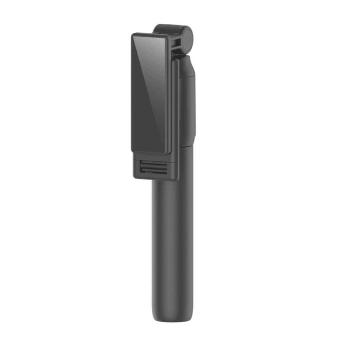 Porodo Bluetooth Selfie Stick with Tripod Stand & Remote Shutter 1m Extension, PD-UBTSV3-BK, Black