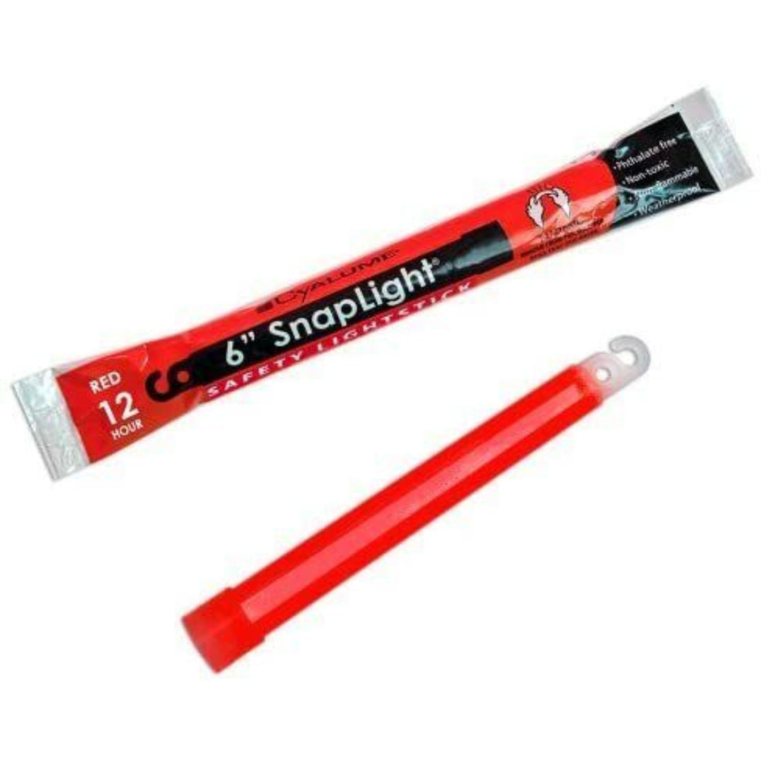 Cyalume Glow Light Stick Assorted Colors, 6 Inch