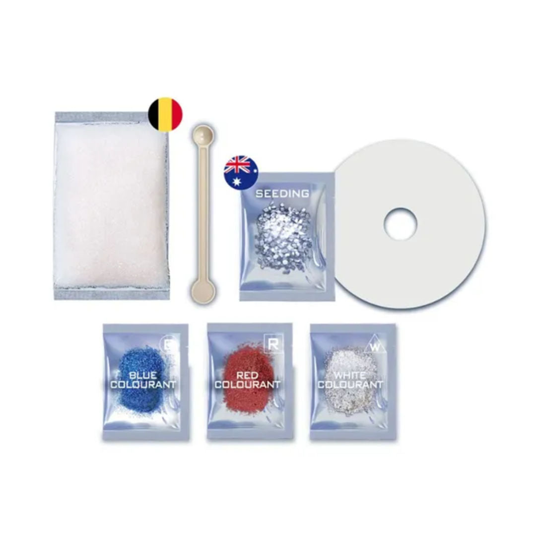 4M Crystal Growing Colour Changing Light Up Display Educational Kit