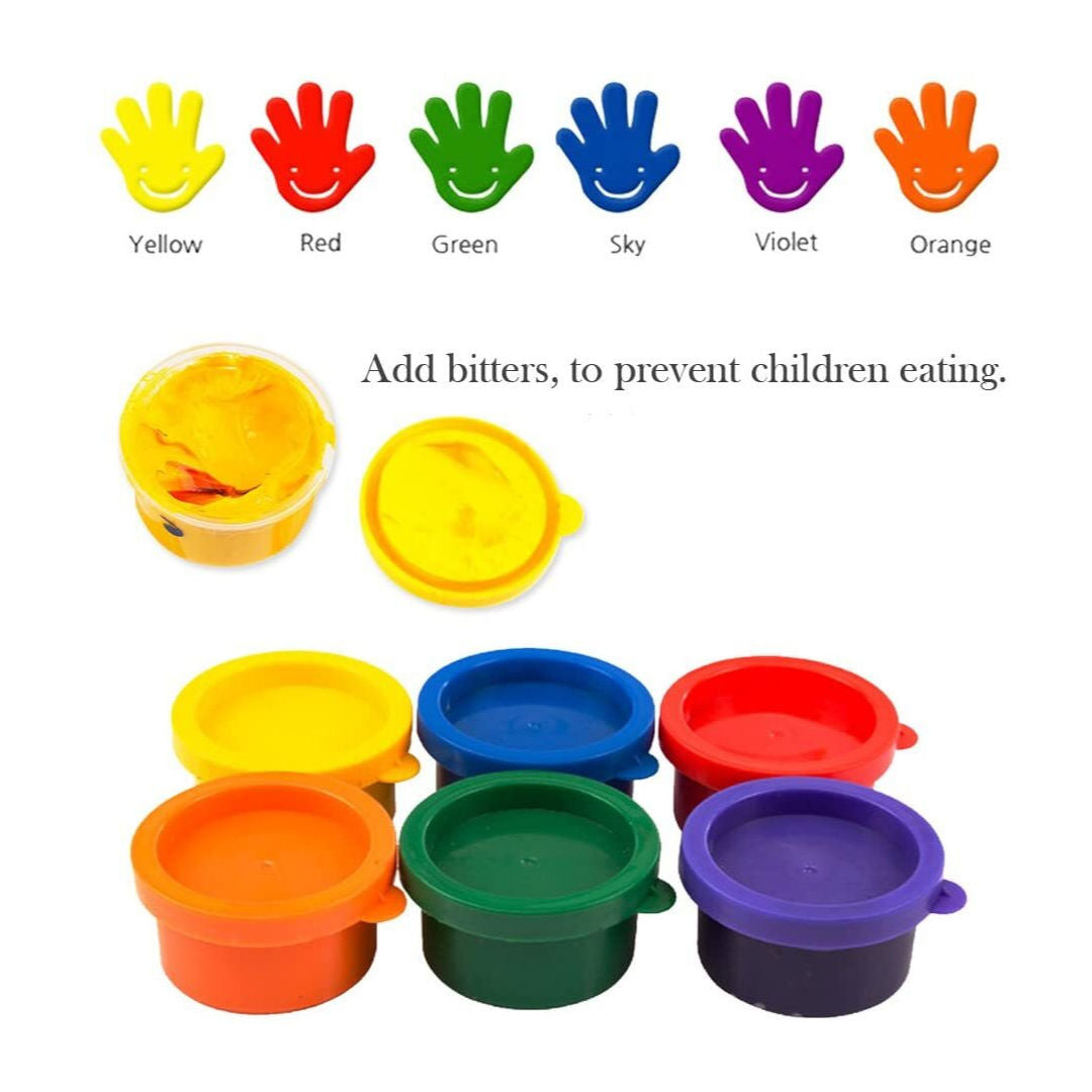RSC Keep Smiling 6x30ml, Finger Paint Set, B4004 P21-132