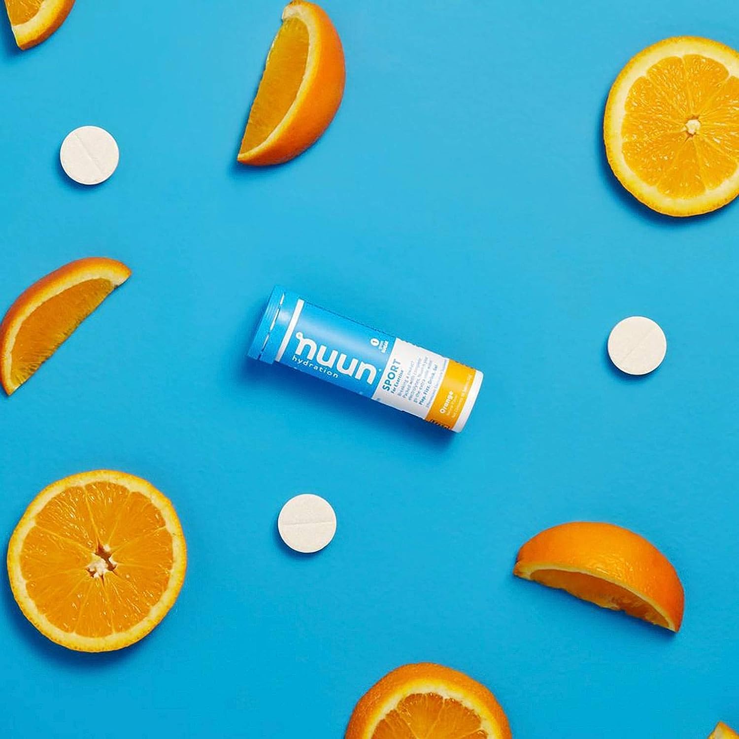 Nuun Act Sport Hydration (Orange Naturally Flavour) 10 effervescent Tablets (Dietary Supplement)