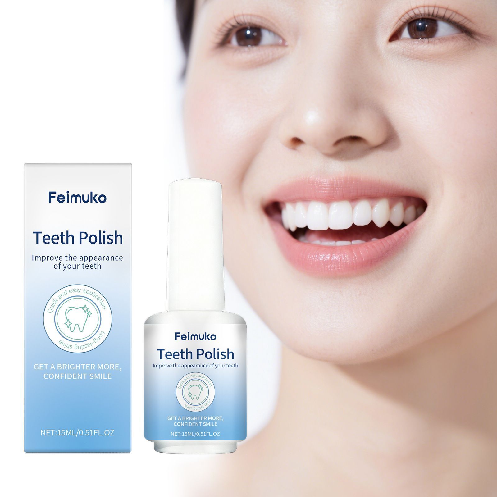 Teeth Whitening Varnish Stain Removal 15ml