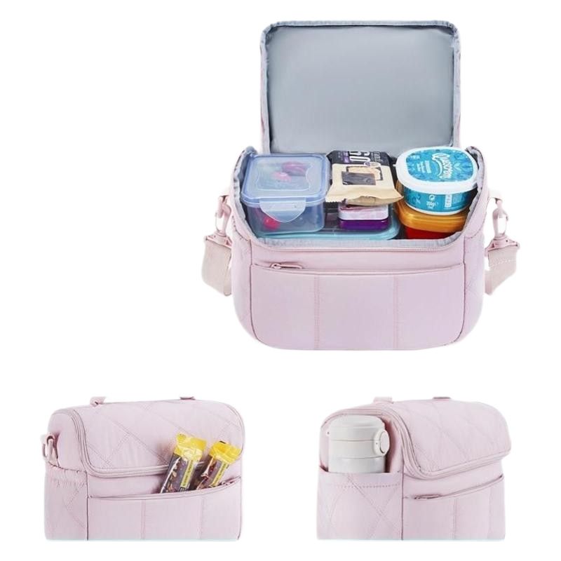 Leakproof Insulated Lunch Bag with Shoulder Strap