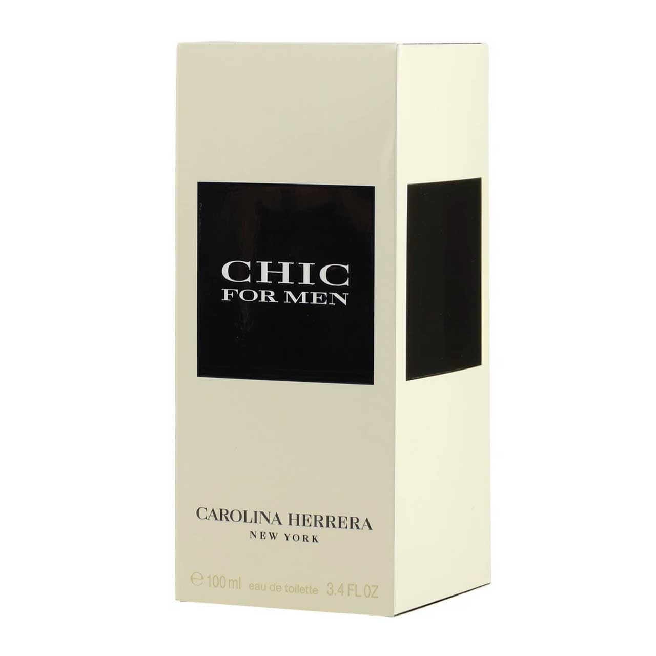Carolina Herrera Chic Eau De Toilette Spray For Men, 100ml