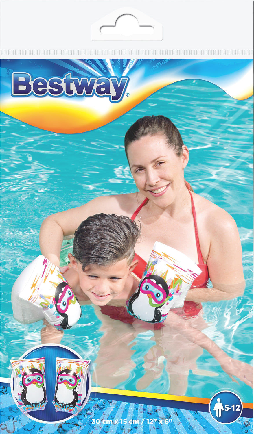 BWAY ARMBANDS AQUATIC LIFE 30X15