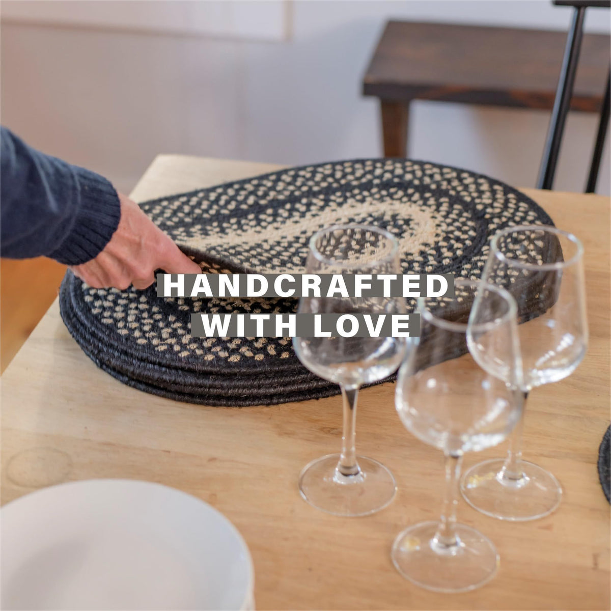 Set of 6 Manchester Oval Placemats for Table