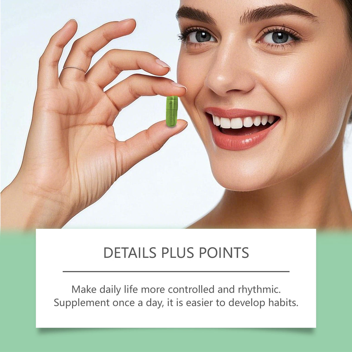 Boost Energy and Vitality with Moringa Capsules, Daily Body Care Support ,60pcs
