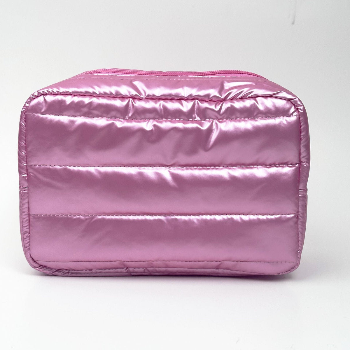 Quilted Travel Makeup Organizer Pouch
