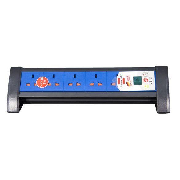 BRENNENSTUHL 1156037415 EXTENSION PREMIUM 5WAY BLUE 3MTR