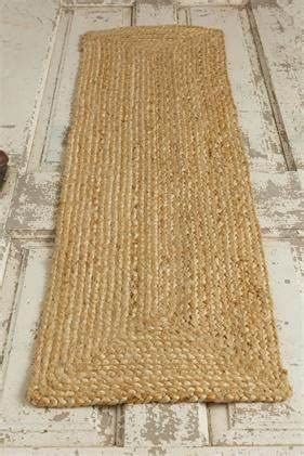 AIESY®  Beautiful Anti-Slip Handwoven Jute Reversible Rug