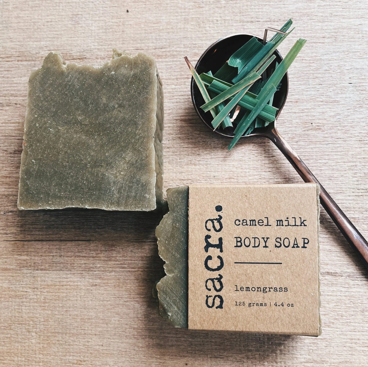 Lemongrass Camel Milk Soap
