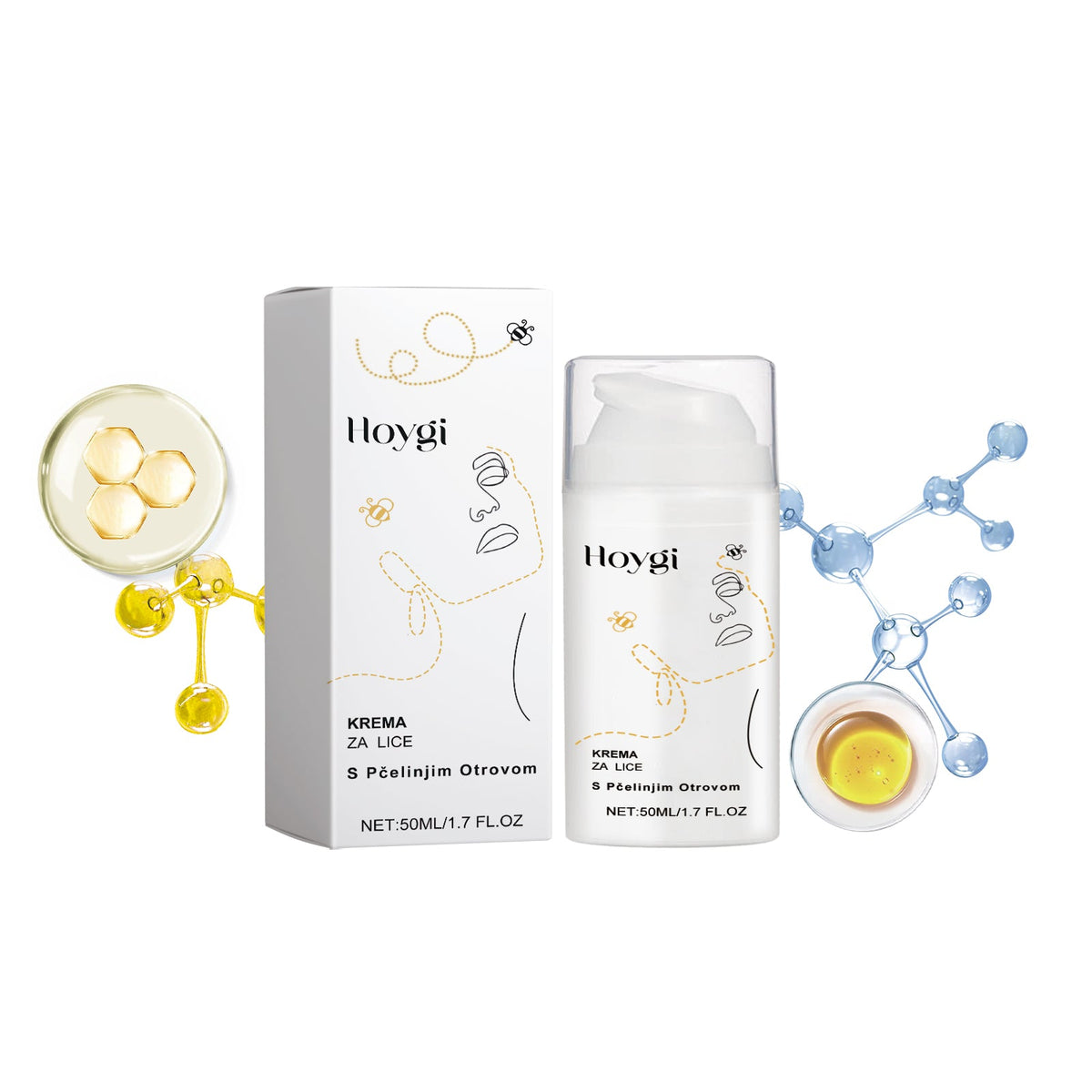 Revitalize Skin with Fade Fine Lines Anti-Aging Cream, Hydrating & Firming ,50ml
