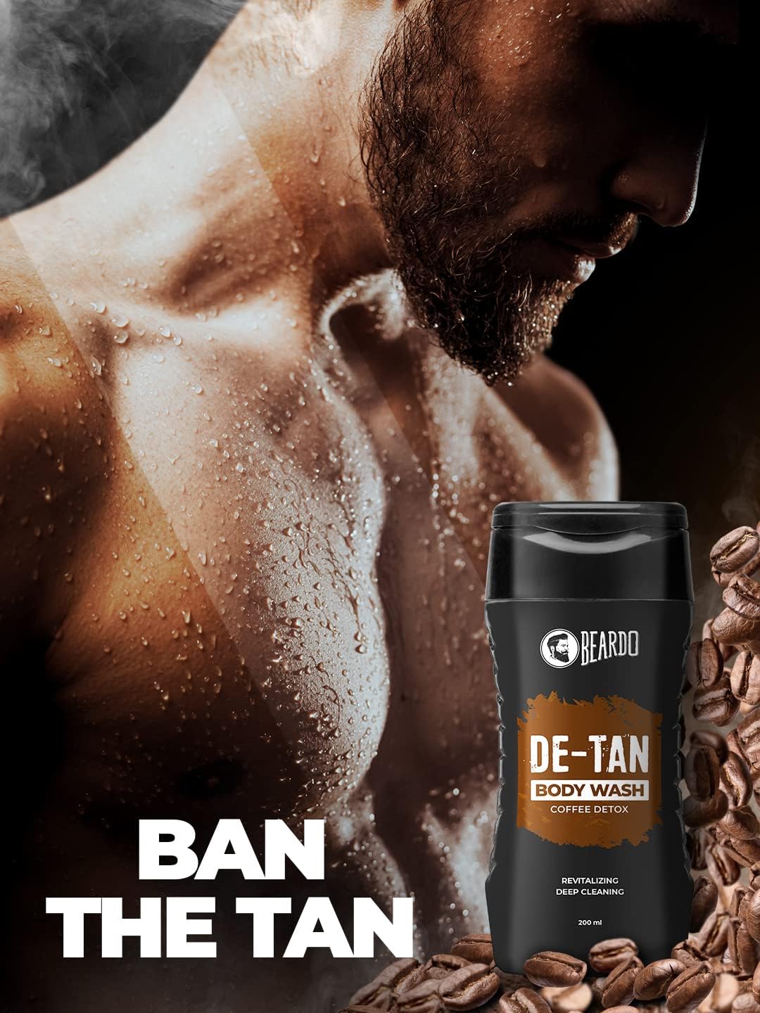 Beardo DeTan Bodywash for Men 200ml
