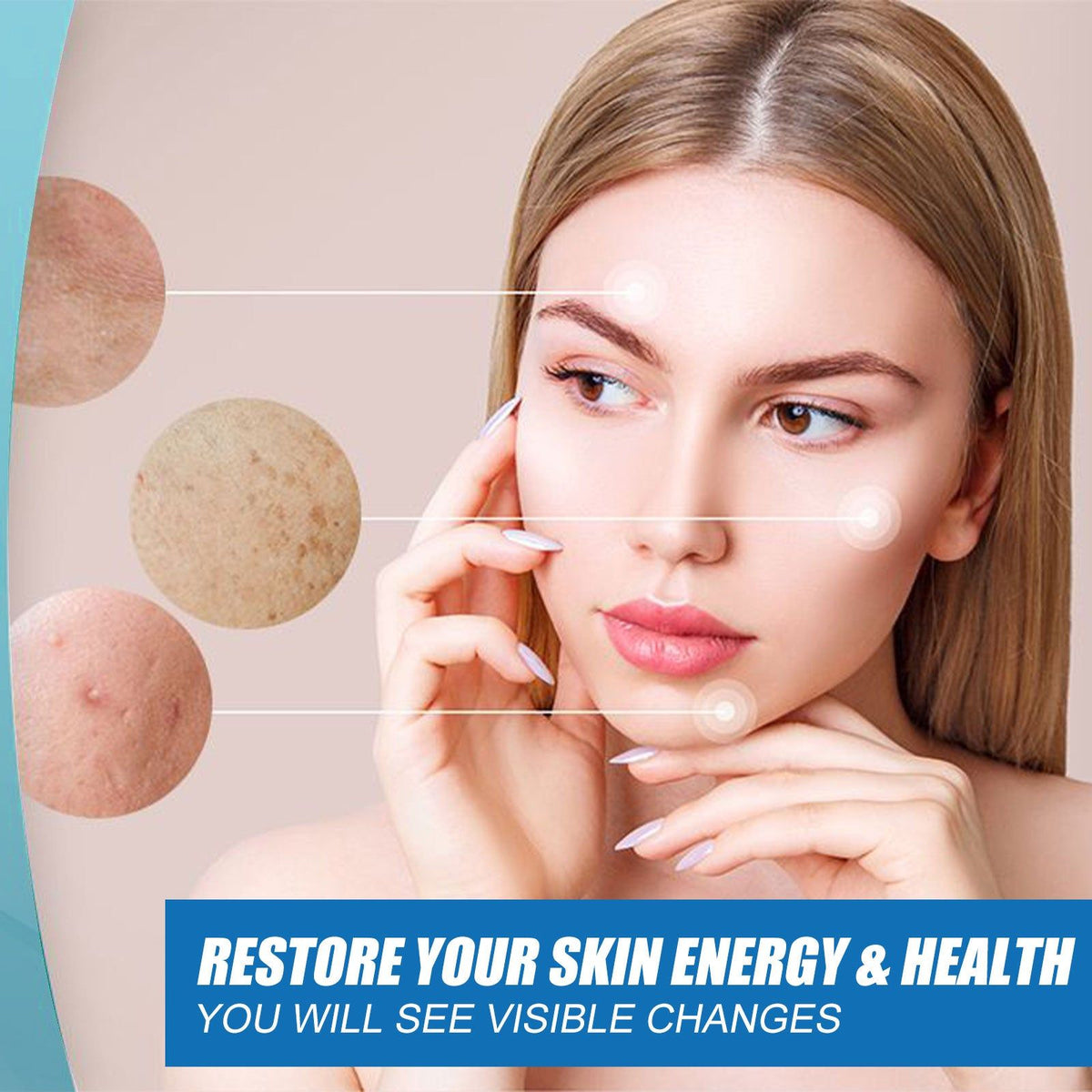 Hydrating Hyaluronic Acid Cream, Brightening, Replenishing, Anti-Aging, Skin Glow ,30g
