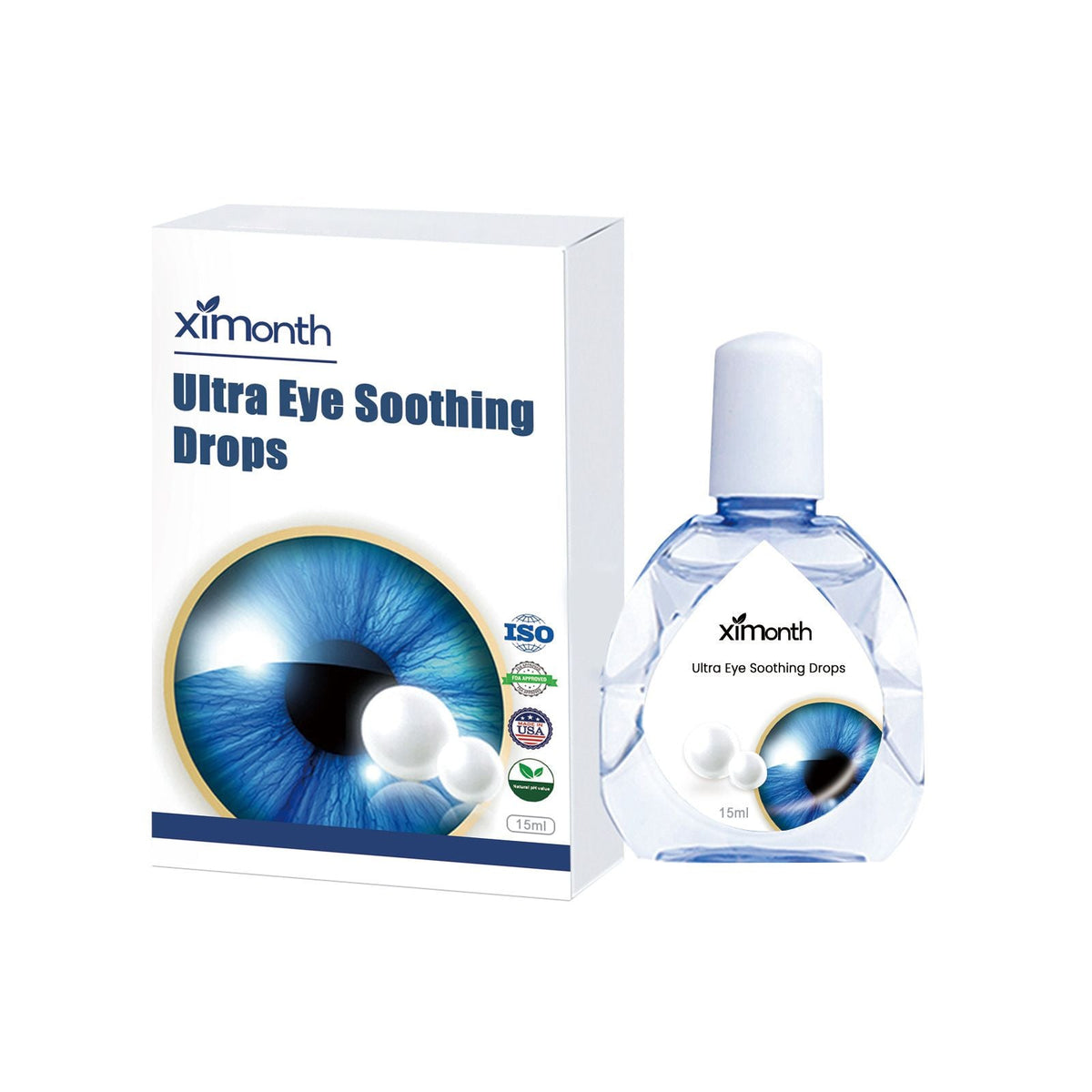Eye Care Drops for Dry Eyes & Fatigue Relief 15ml