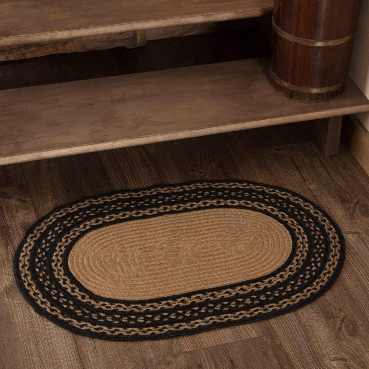 AIESY® Beautiful Reversible Braided Cotton Area Door mats