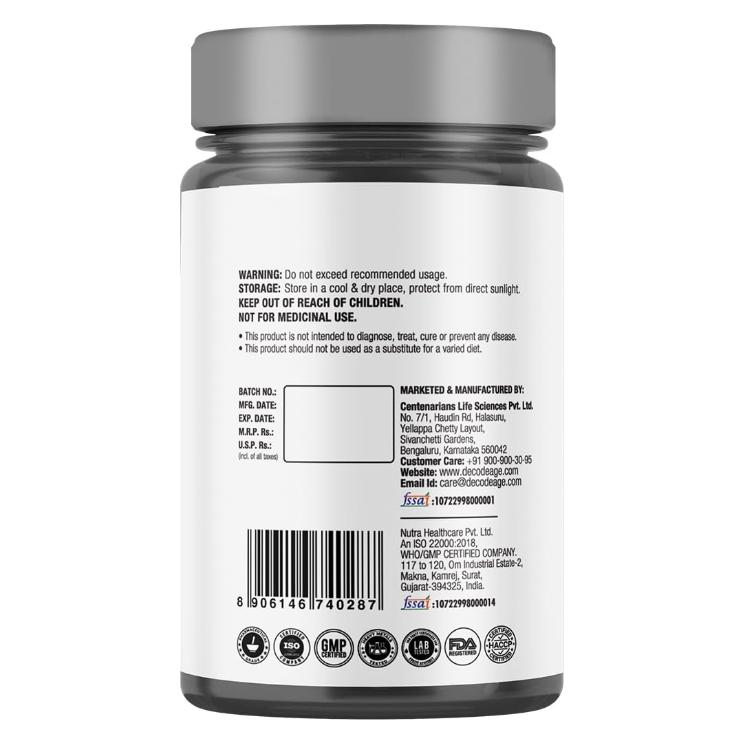DECODE AGE UTHEVER NAD+ 1000 Capsules 60