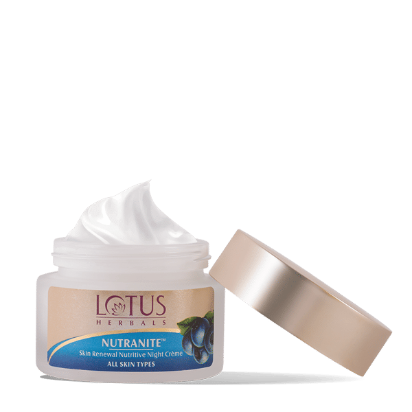 Lotus Herbal Nutranite Skin Renewal Nutritive Night Cream - 50 Gm