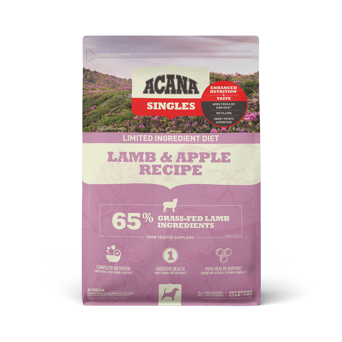 Acana Limited Ingredient Diet Grass Fed Lamb Dry Dog Food 2KG