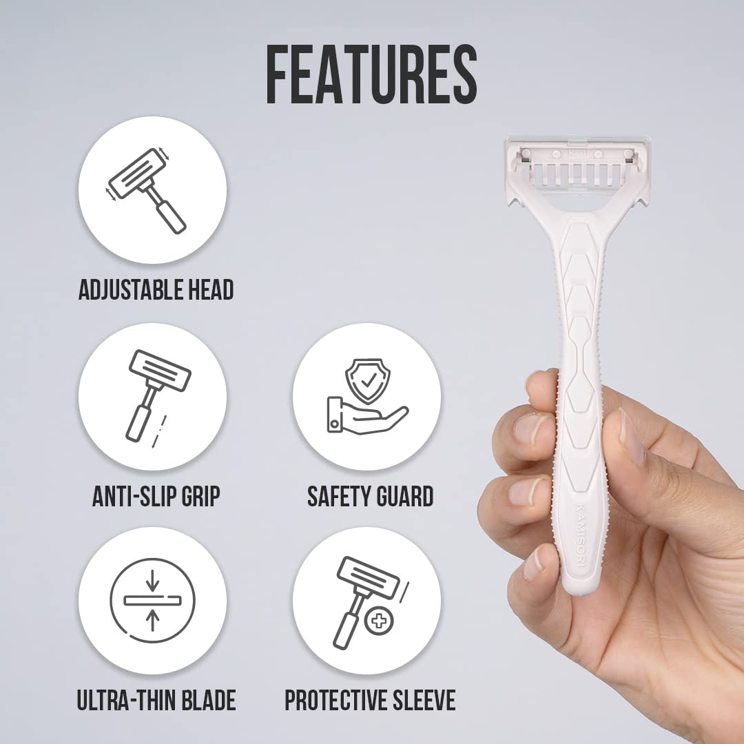 Pee Safe - Furr Disposable Body Shaving Razor | Pack of 5