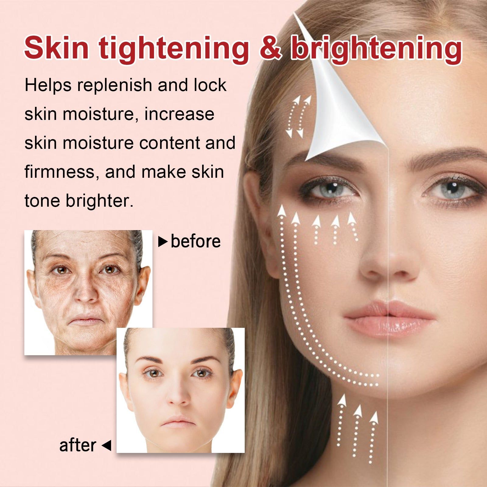 Lightening Spots Cream, Brightening Dark Face, Anti-Wrinkle, Repair ,50g