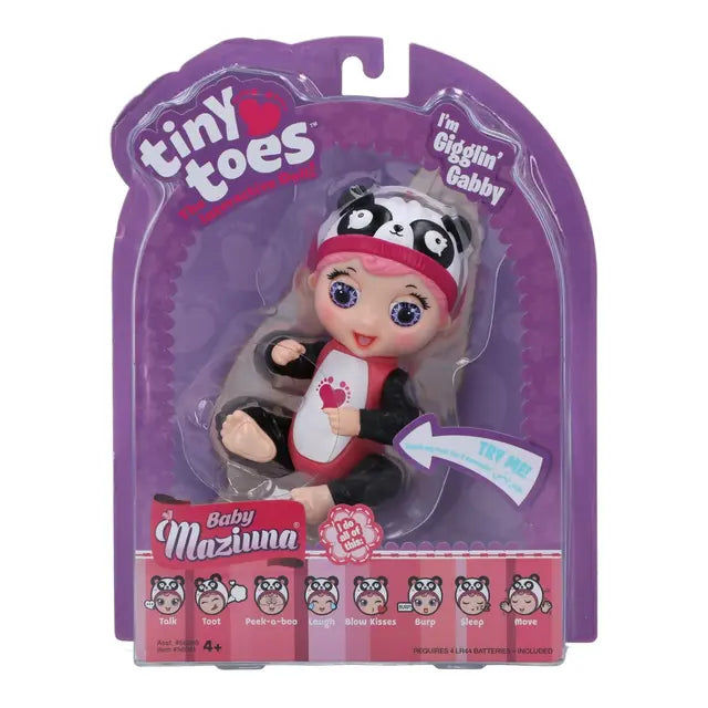 Baby Maziuna Tiny Toes Interactive Doll.