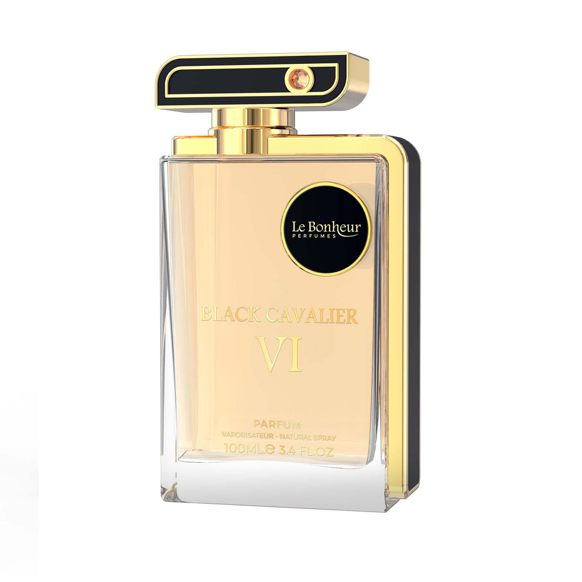 Le Bonheur Black Cavalier VI Unisex Eau de Parfum, 100ml