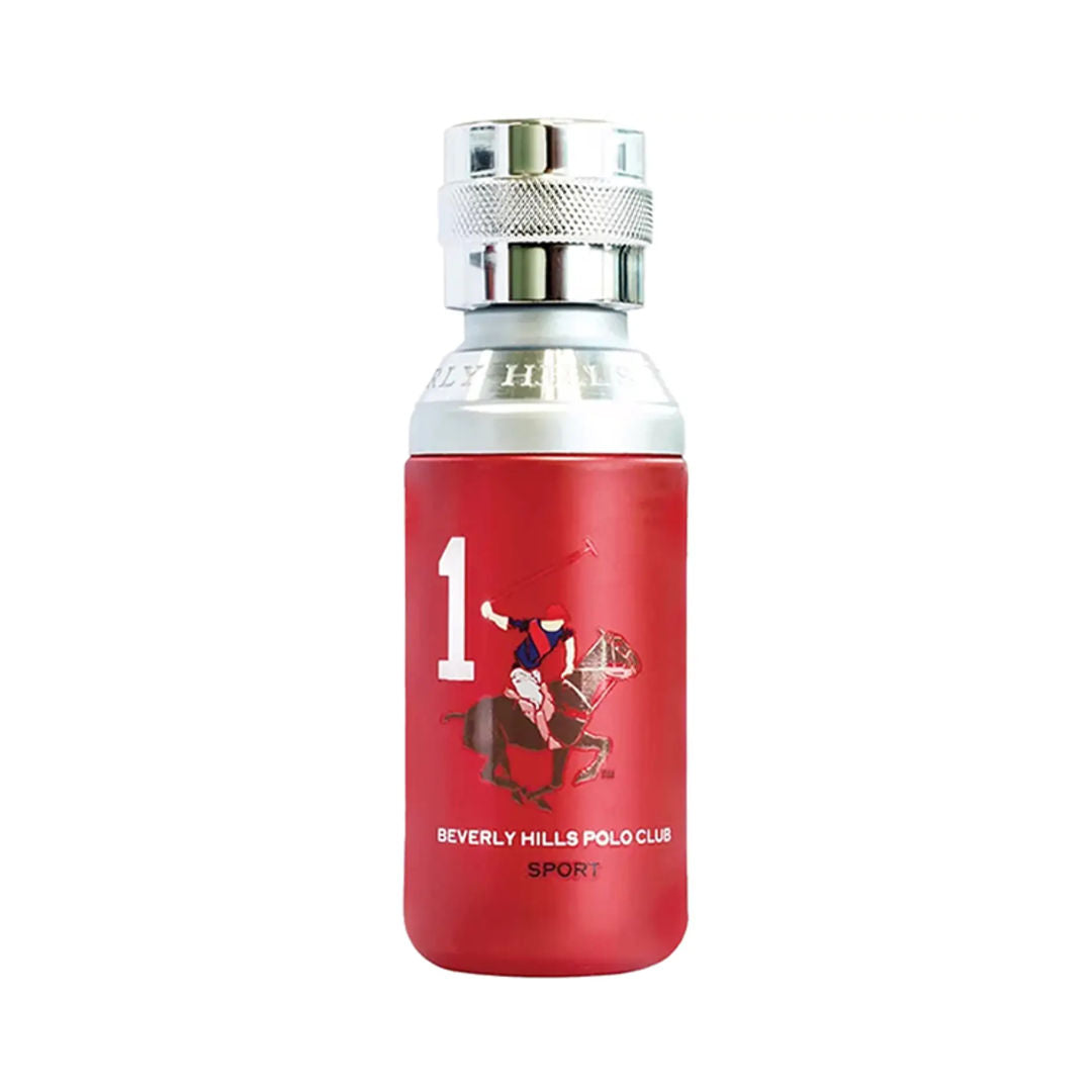 Beverly Hills Polo Club Sport No. 1 Eau de Toilette for Men, 100ml