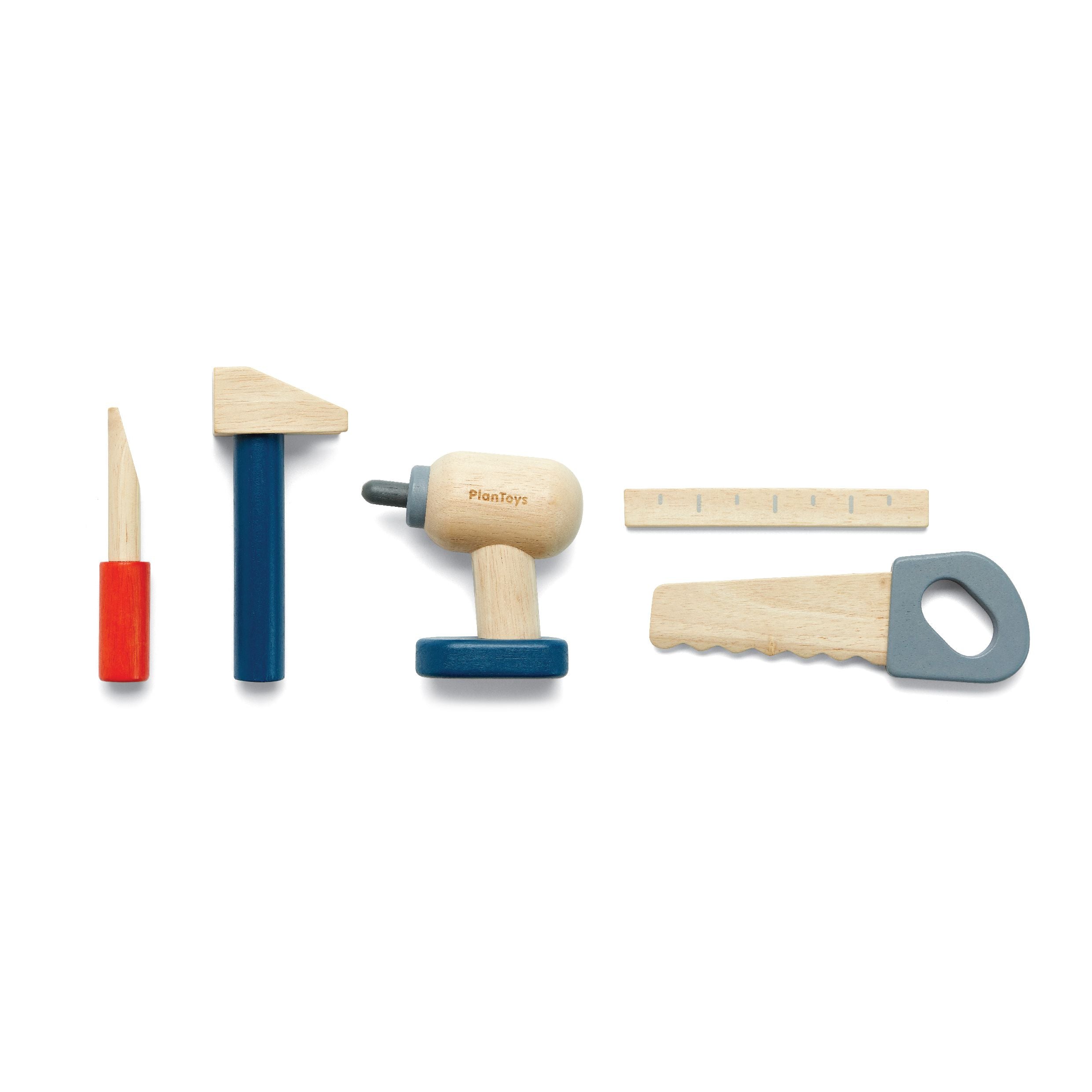 PlanToys Handy Carpenter Set — Wooden Tool Set