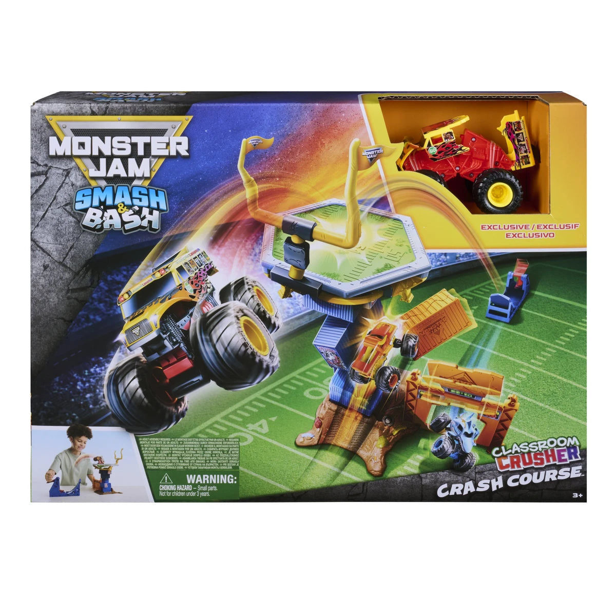 Monster Jam S&B Crash Course Playset