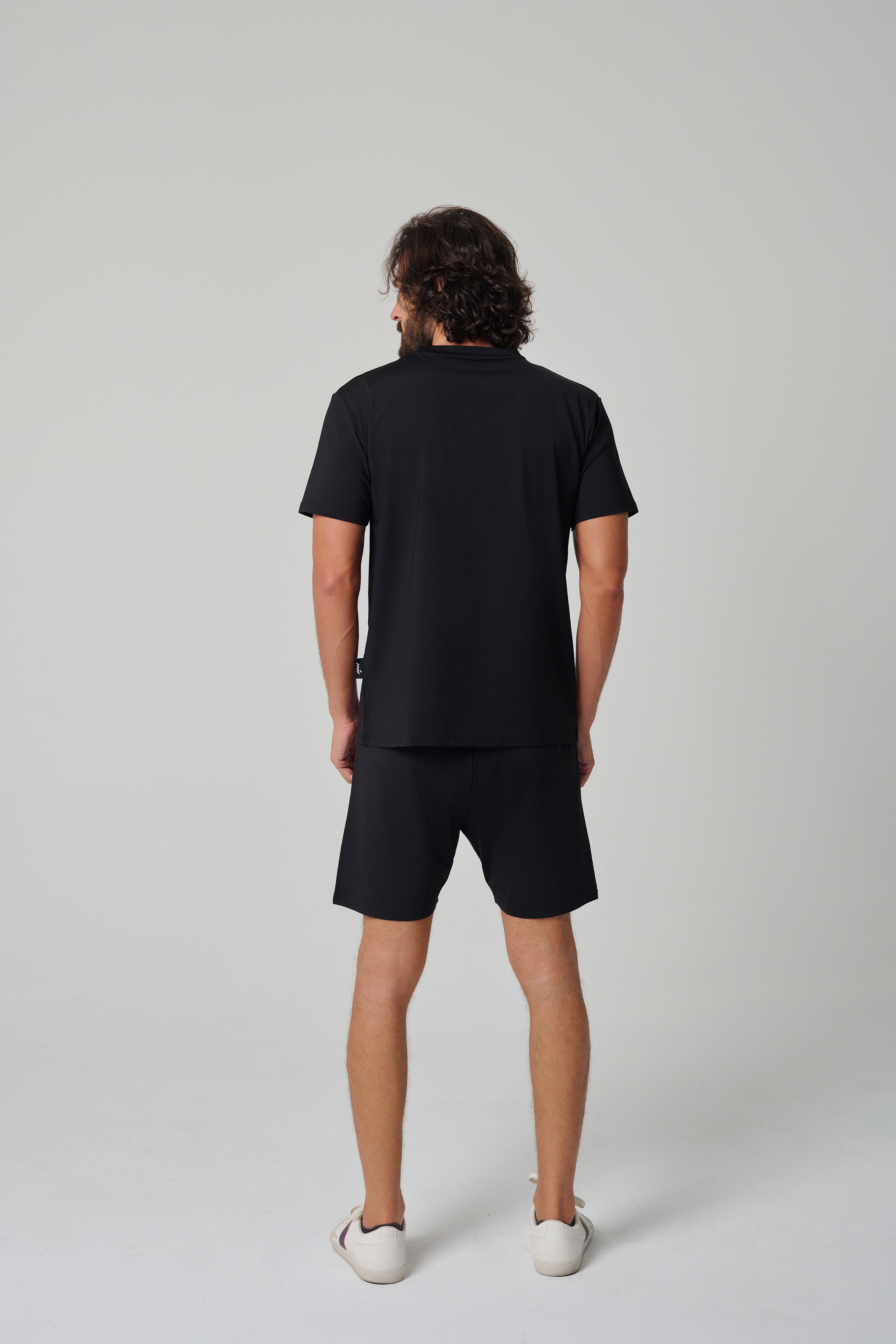 Regular Fit Men T-Shirt - Black