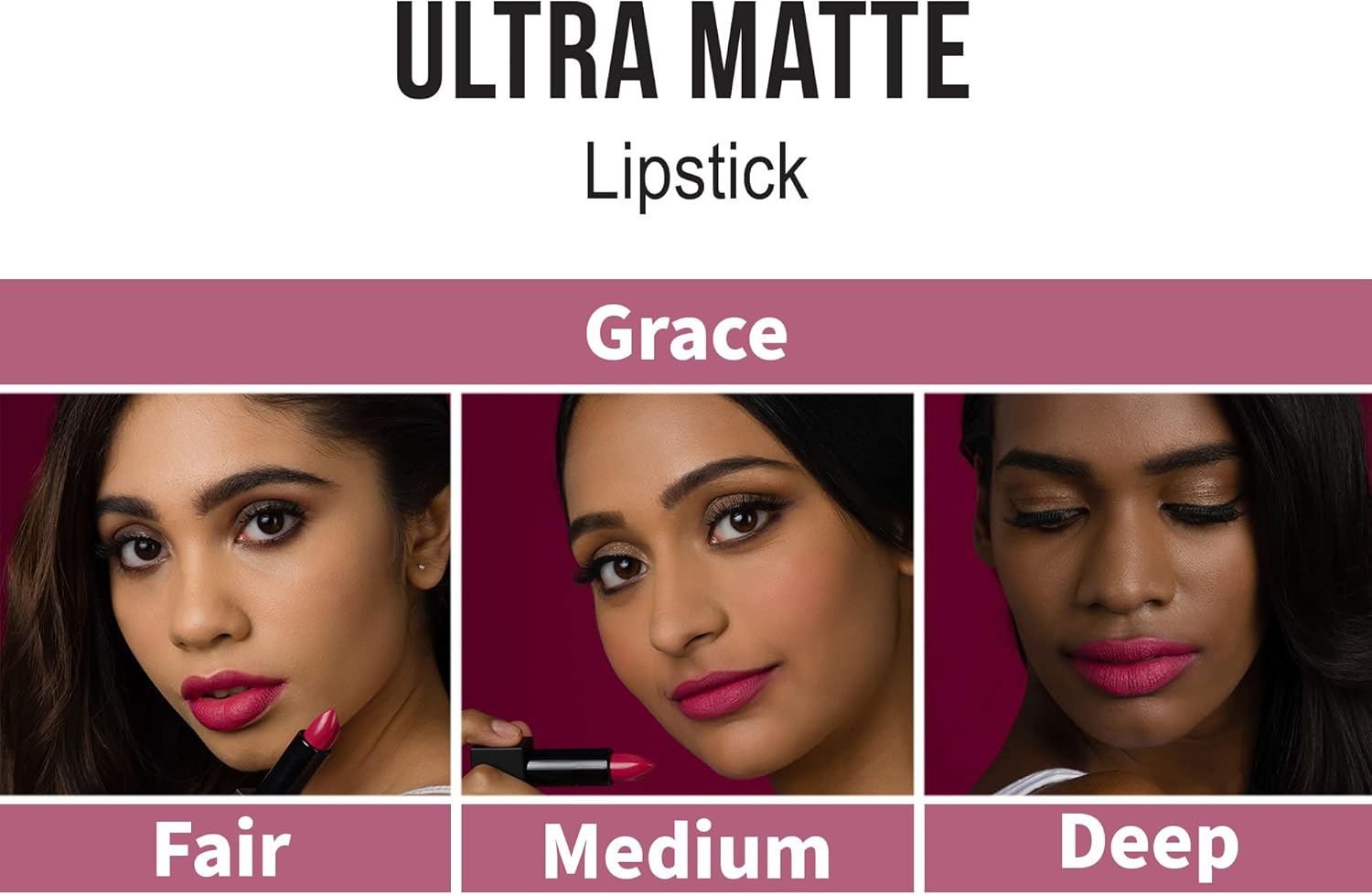 Nykaa Ultra Matte Lipstick Grace 07