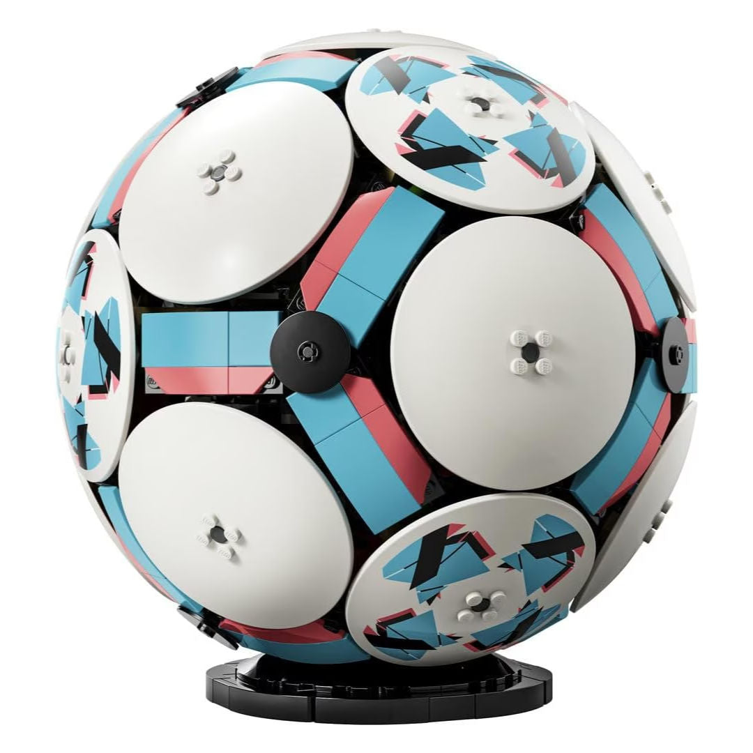 LEGO Editions Soccer Ball 43019 Building Toy Set, 1498 Pieces, For Ages 10+ Years