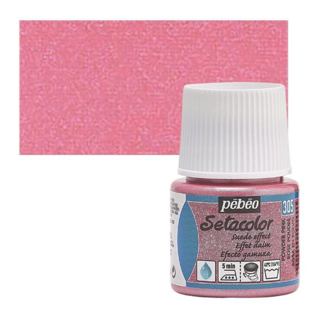 Pebeo Setacolor Opaque Suede Effect, 45 ml