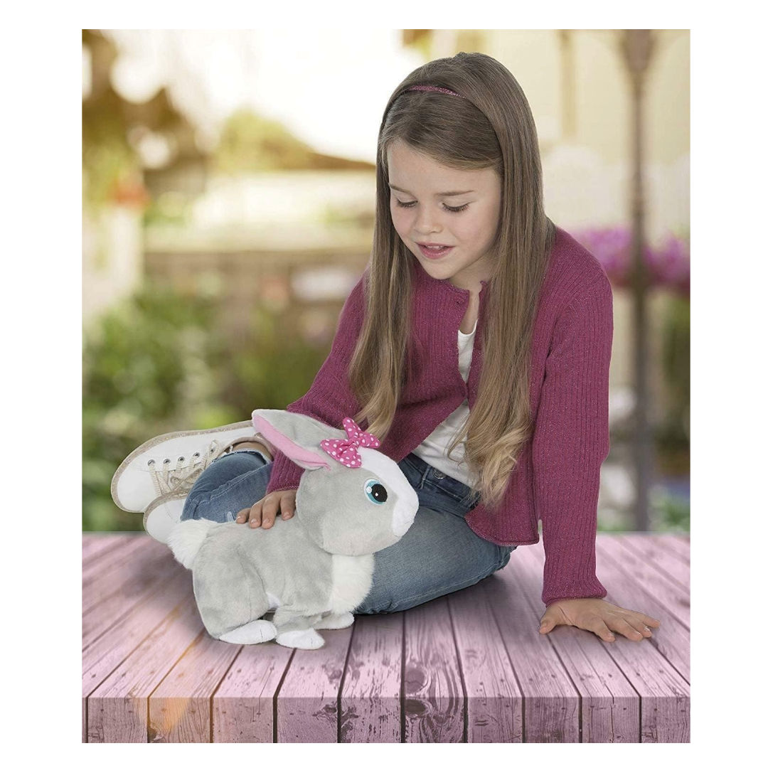 Club PETZ Betsy, Interactive Rabbit Soft Toy That Jumps, Moves Ears And Makes Sounds