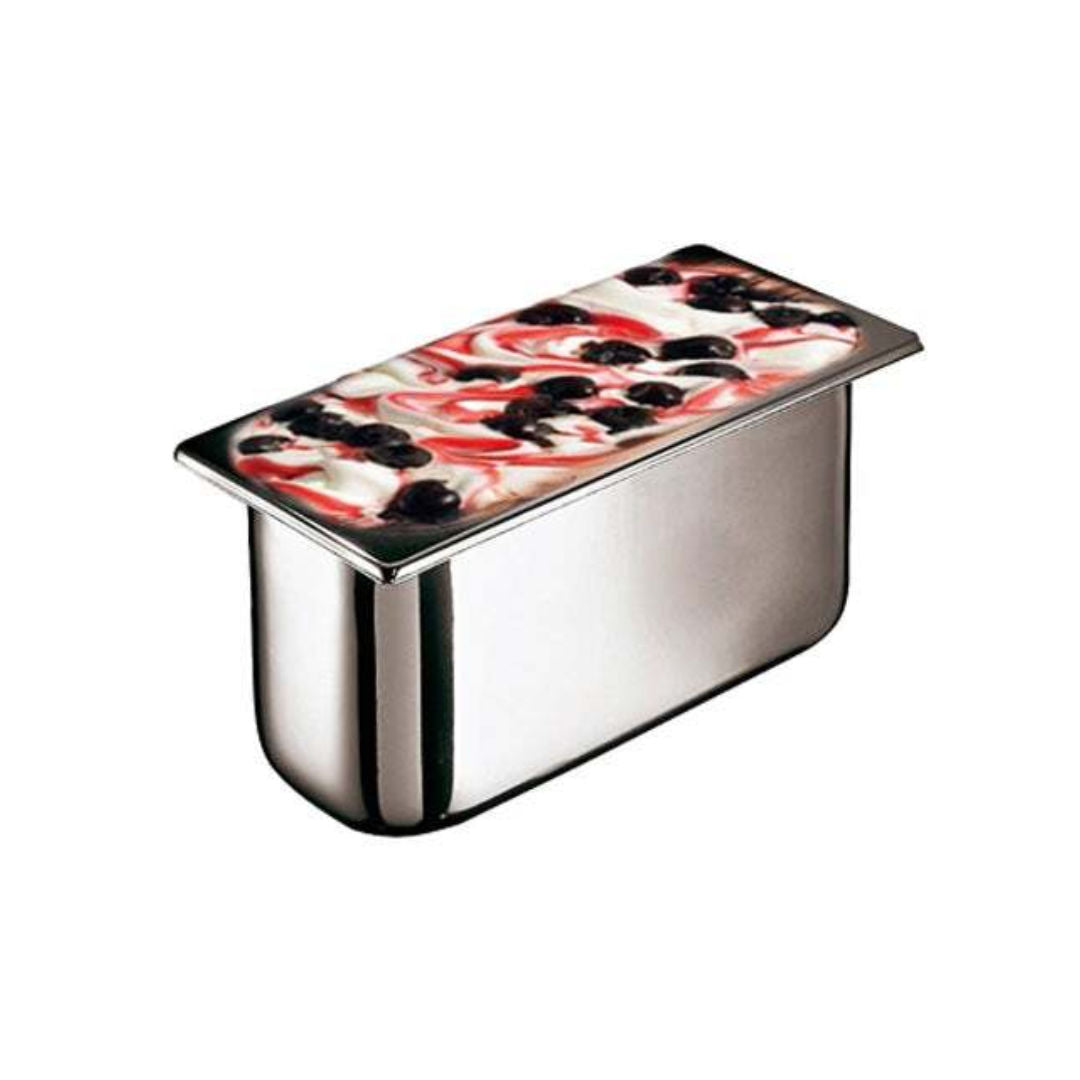 Paderno Stainless Steel Ice Cream Container, 26x16x15cm