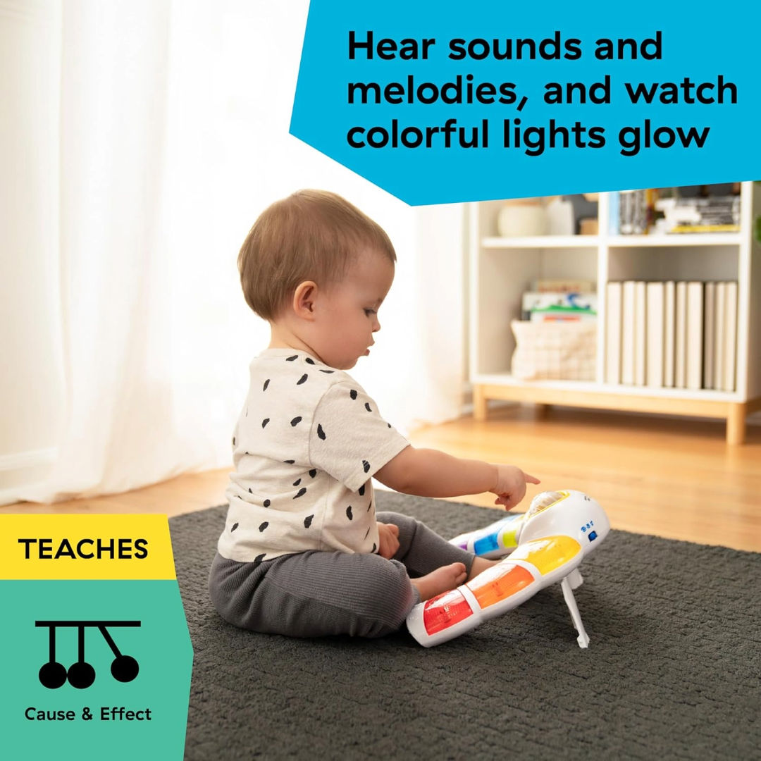 Baby Einstein Glow & Discover Light Bar Activity Station, 3 Months+