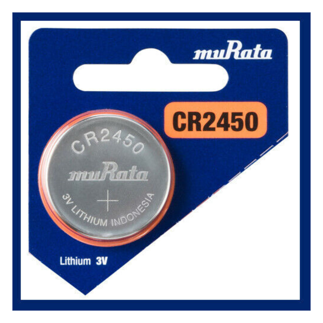 MuRata, CR2450, Lithium Battery, 3V
